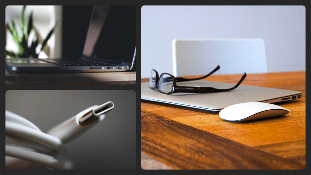 Macbook USB Collage