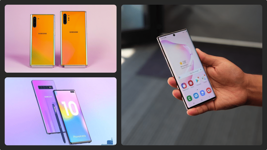 Samsung Note 10 Differences