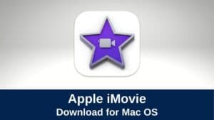 Apple iMovie for Mac