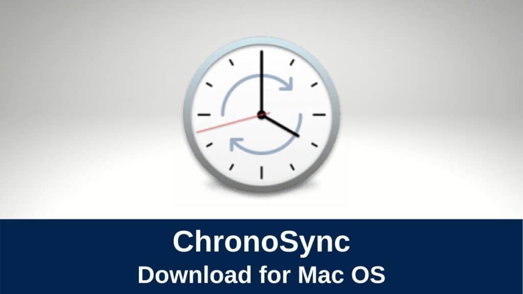 download chronosync for mac