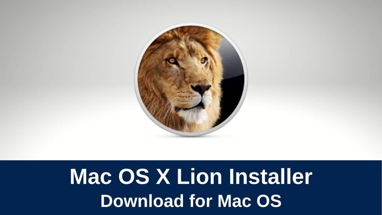 free mac os lion download