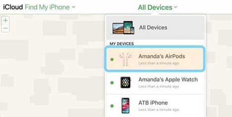 Launch the Find My iPhone App