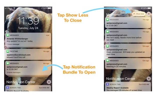 Open Your Notification Stacks