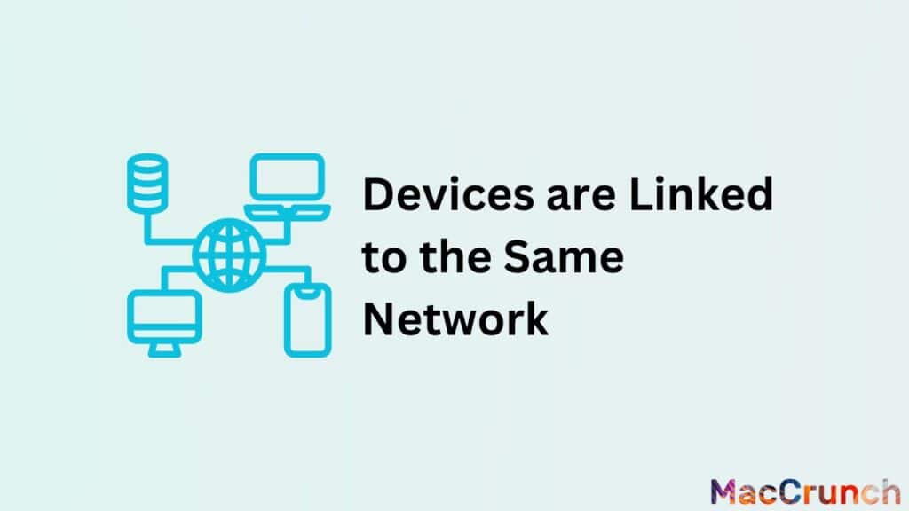 Devices are Linked to the Same Network