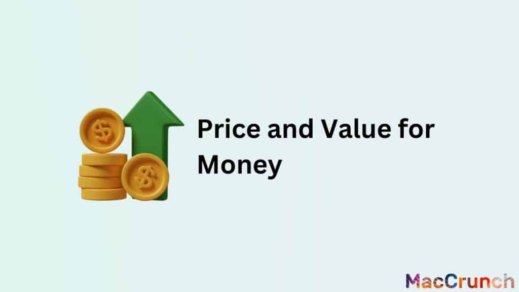 Price and Value for Money